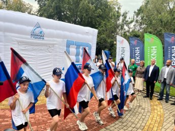 В Губкине открыли современную мобильную площадку ГТО!